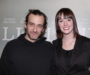 Sur le tapis rouge du film Les loups