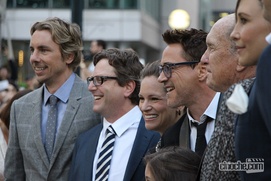 Sur le tapis rouge du film The Judge au TIFF Sur le tapis rouge du film The Judge au TIFF