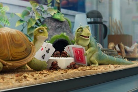 Une scène du film Leo