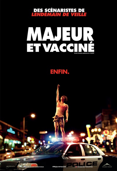 Affiche du film Majeur et vacciné