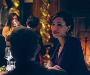Une scène du film The Dinner