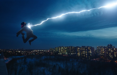 Une scène du film Shazam!