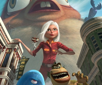 Scène du film Monsters vs. Aliens