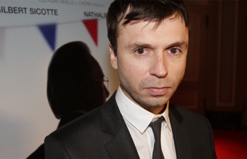 Sur le tapis rouge du film Le vendeur