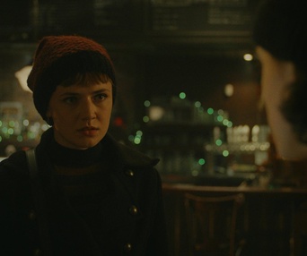 Une scène du film Le plongeur