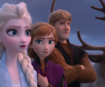Une scène du film Frozen 2