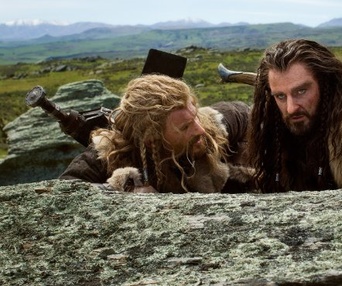 Une scène du film The Hobbit: An Unexpected Journey