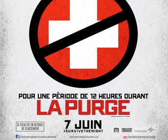 Affiche du film La purge