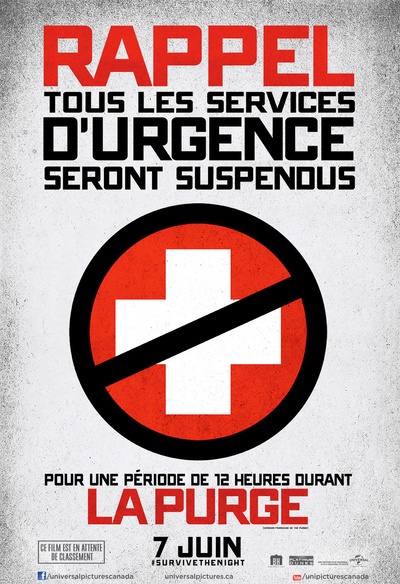 Affiche du film La purge
