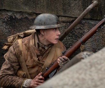 Une scène du film 1917