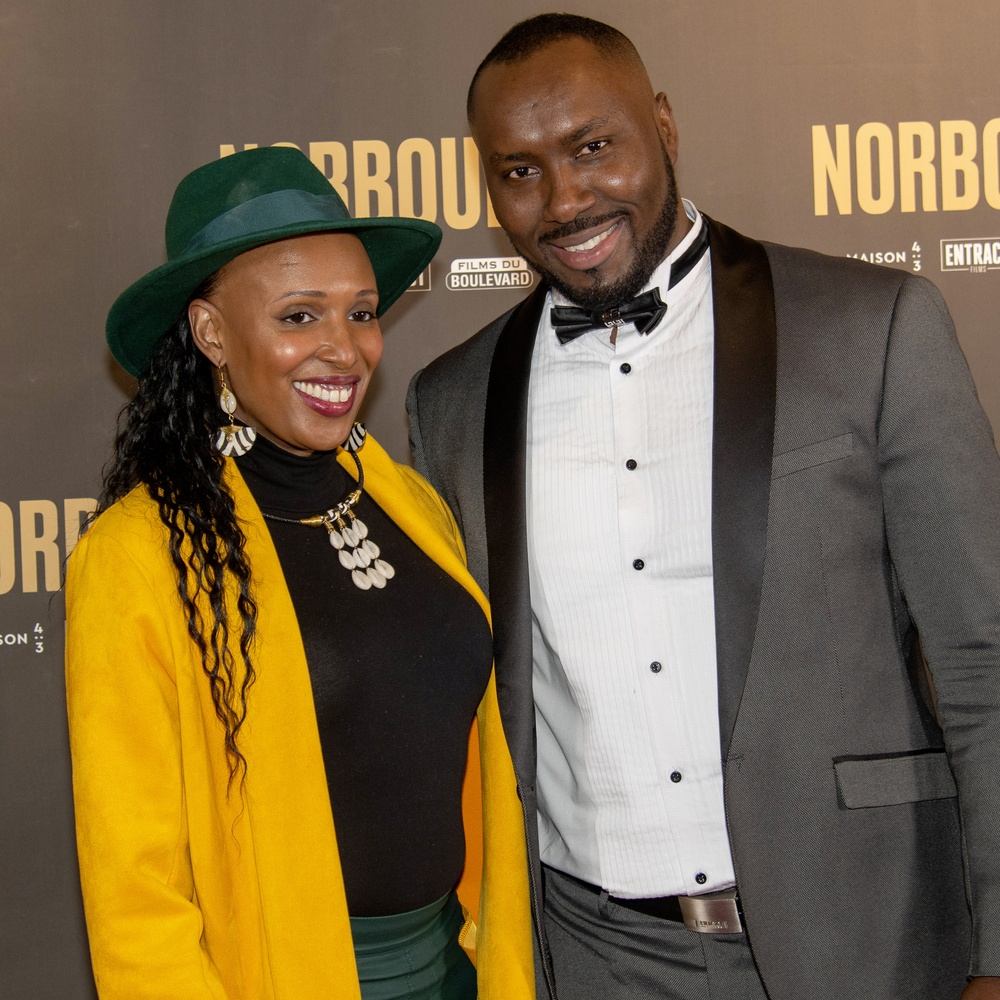 Sur le tapis rouge du film Norbourg