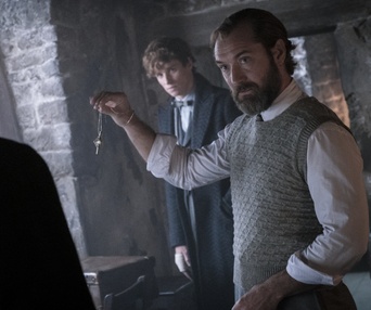 Une scène du film Fantastic Beasts: The Secrets of Dumbledore