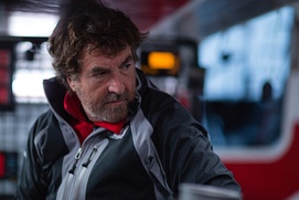 Une scène du film En solitaire