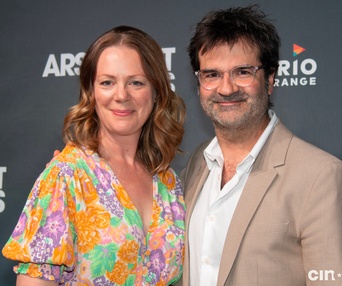 Sur le tapis rouge du film Arsenault & Fils