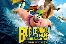 Affiche du film Bob l'éponge, le film : Éponge à court d'eau Affiche du film Bob l'éponge, le film : Éponge à court d'eau