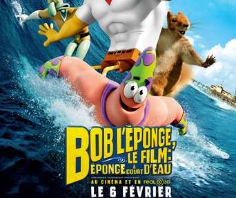 Affiche du film Bob l'éponge, le film : Éponge à court d'eau