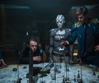 Une scène du film Star Trek Beyond