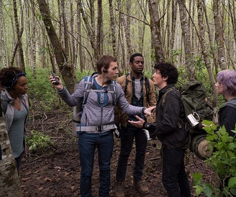 Une scène du film Blair Witch