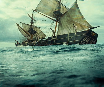 Une scène du film In the Heart of the Sea