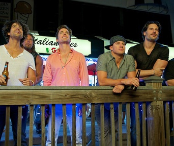 Une scène du film Magic Mike XXL