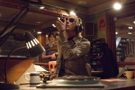 Scène du film Pirate Radio Scène du film Pirate Radio