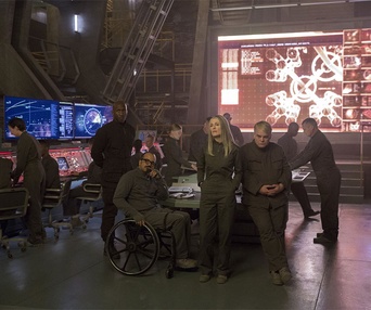 Une scène de The Hunger Games : Mockingjay Part 1