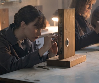 Une scène du film Red Sparrow