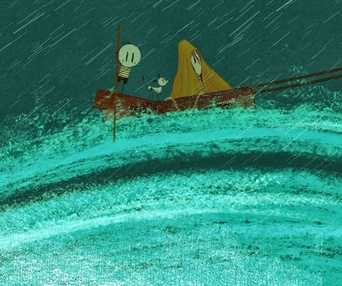Une scène du film The Boy and the World
