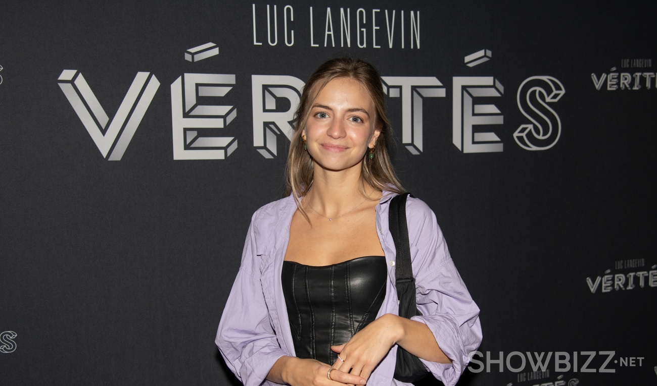 Tapis rouge du spectacle Vérités de Luc Langevin - Première à Montréal le 16 novembre 2022