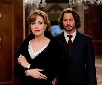 Une scène du film The Tourist