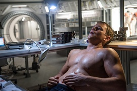 Une scène du film The Martian Une scène du film The Martian