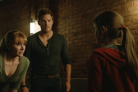 Une scène du film Jurassic World: Fallen Kingdom