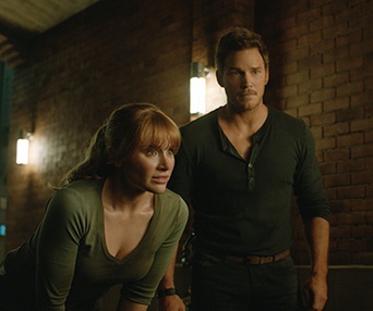Une scène du film Jurassic World: Fallen Kingdom