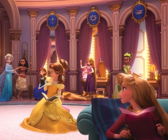 Une scène du film Ralph Breaks the Internet