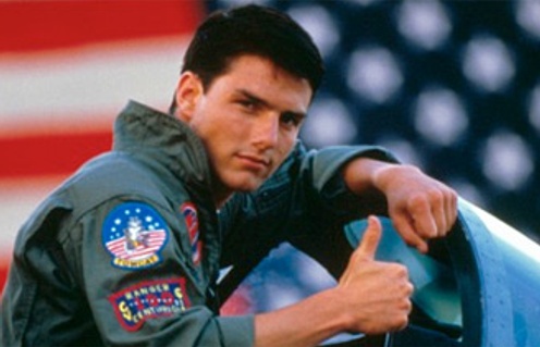 Tom Cruise dans le film Top Gun