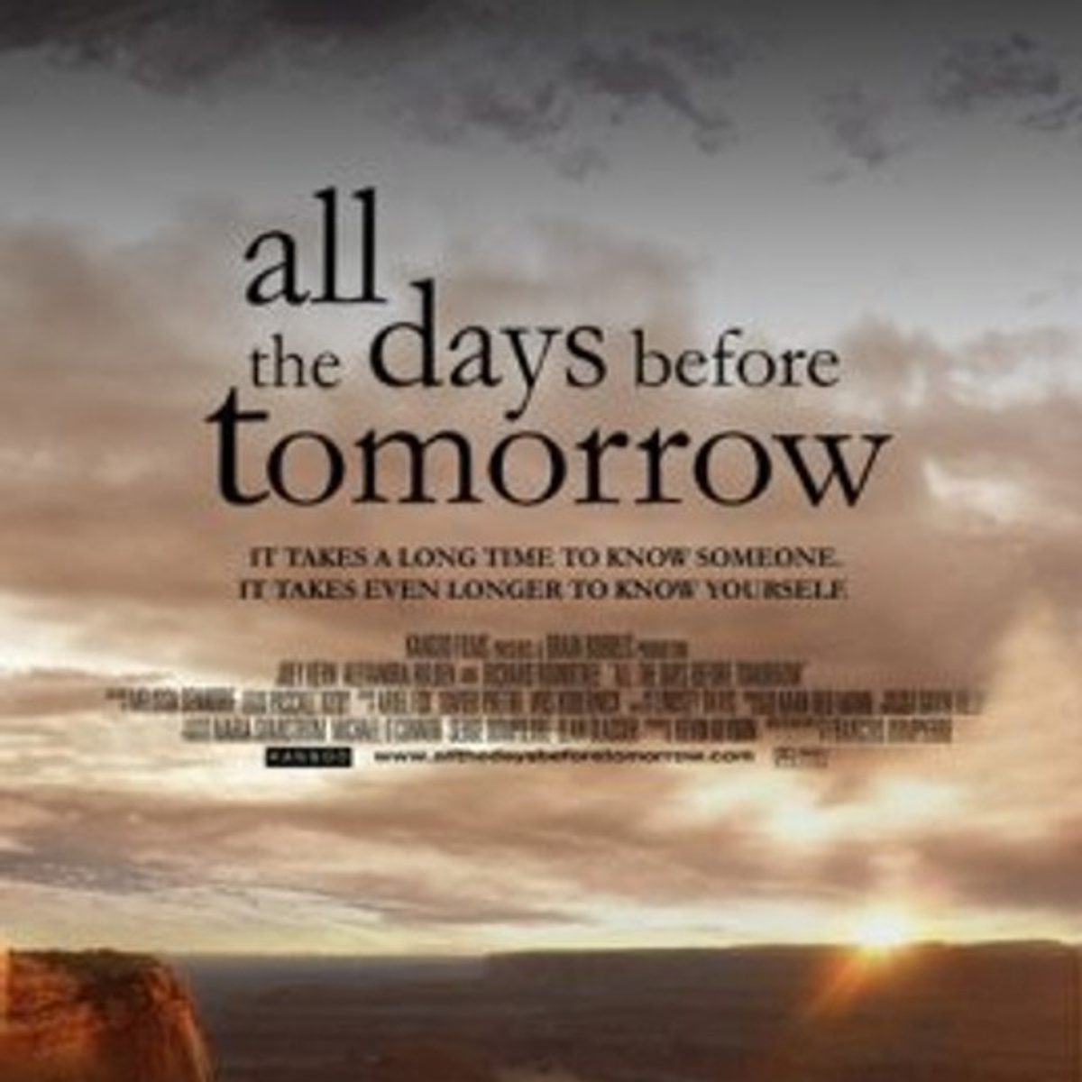 Affiche du film All the Days Before Tomorrow