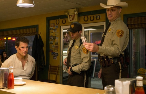 Une scène du film Jack Reacher: Never Go Back