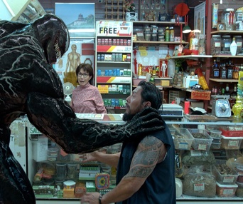 Une scène du film Venom
