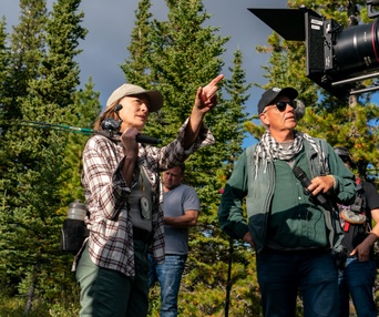 Une scène du film Land