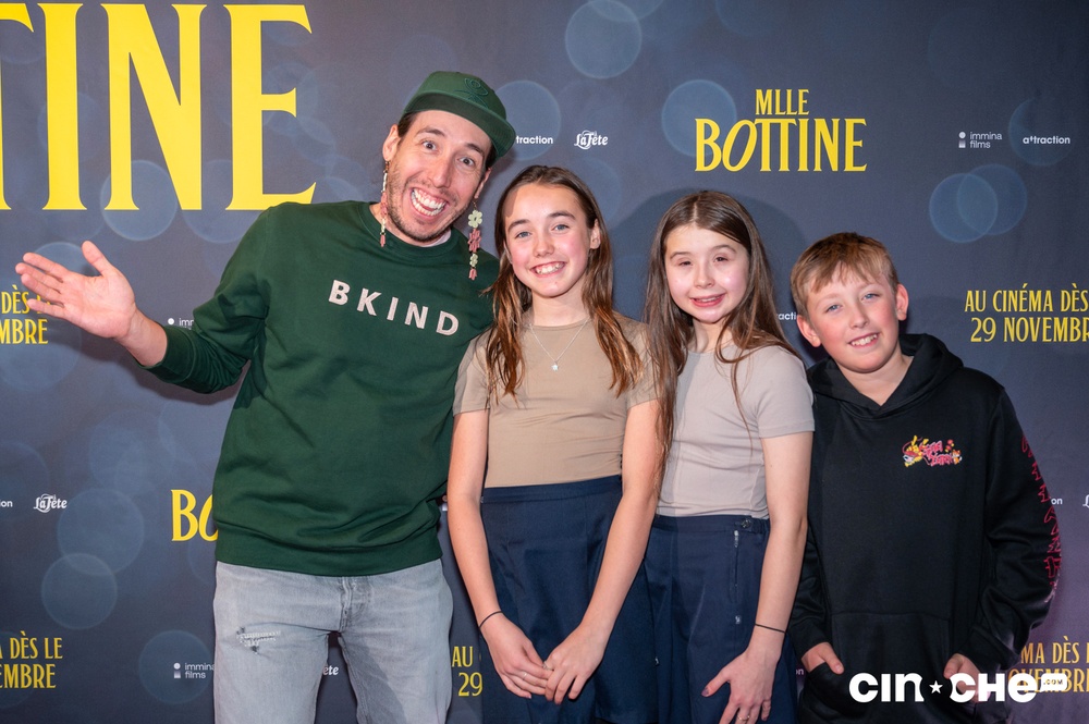 Tapis rouge du film Mlle Bottine