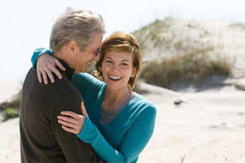 Richard Gere et Diane Lane dans le film Nights in Rodanthe