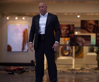 Une scène du film Furious 7