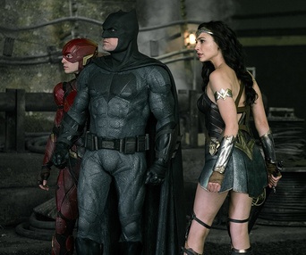 Une scène du film Justice League