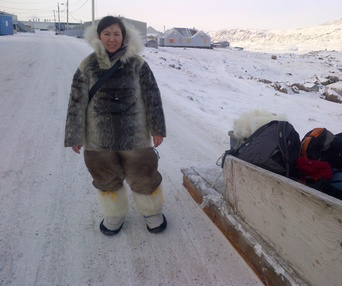 Une scène du film Inuk en colère