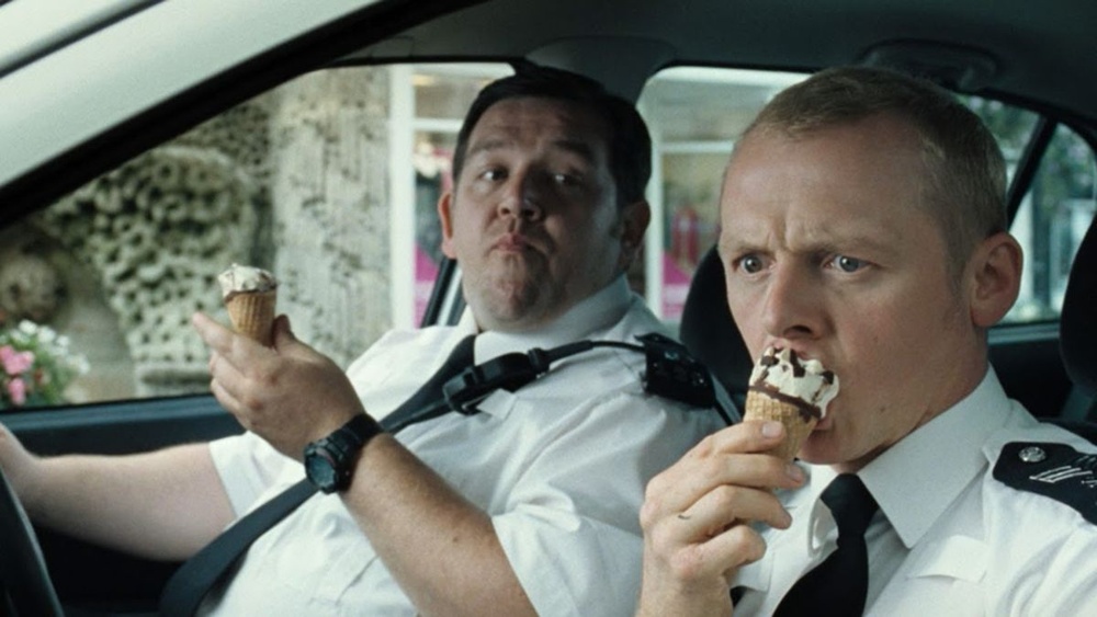 Une scène du film Hot Fuzz