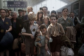 Une scène du film La rafle