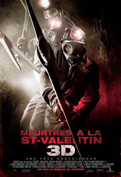 Affiche du film Meutre à la Saint-Valentin 3D