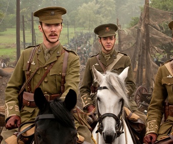 Une scène du film War Horse