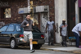 Une scène du film Southpaw Une scène du film Southpaw