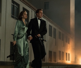 Une scène du film Allied